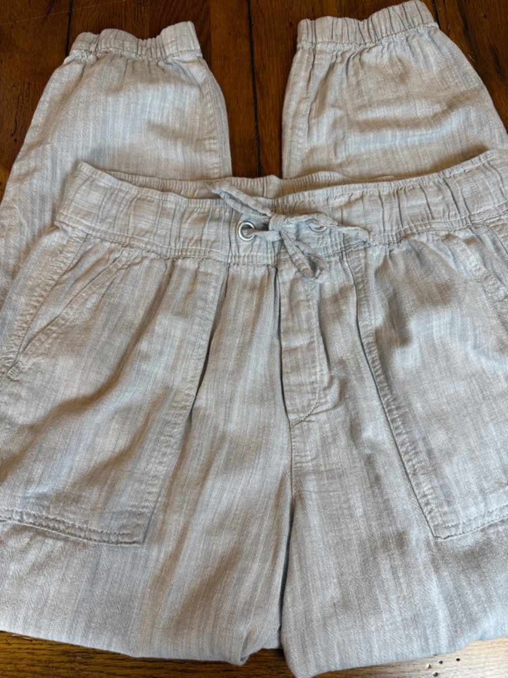 The Gap / Chambray Ribbed Utility Jogger /100% Cotton / Size Medium /
